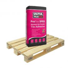 Ultra Tile Fix ProFlex SPES Standard Set Flexible S1 Adhesive White 20kg Full Pallet (54 Bags Tail Lift)